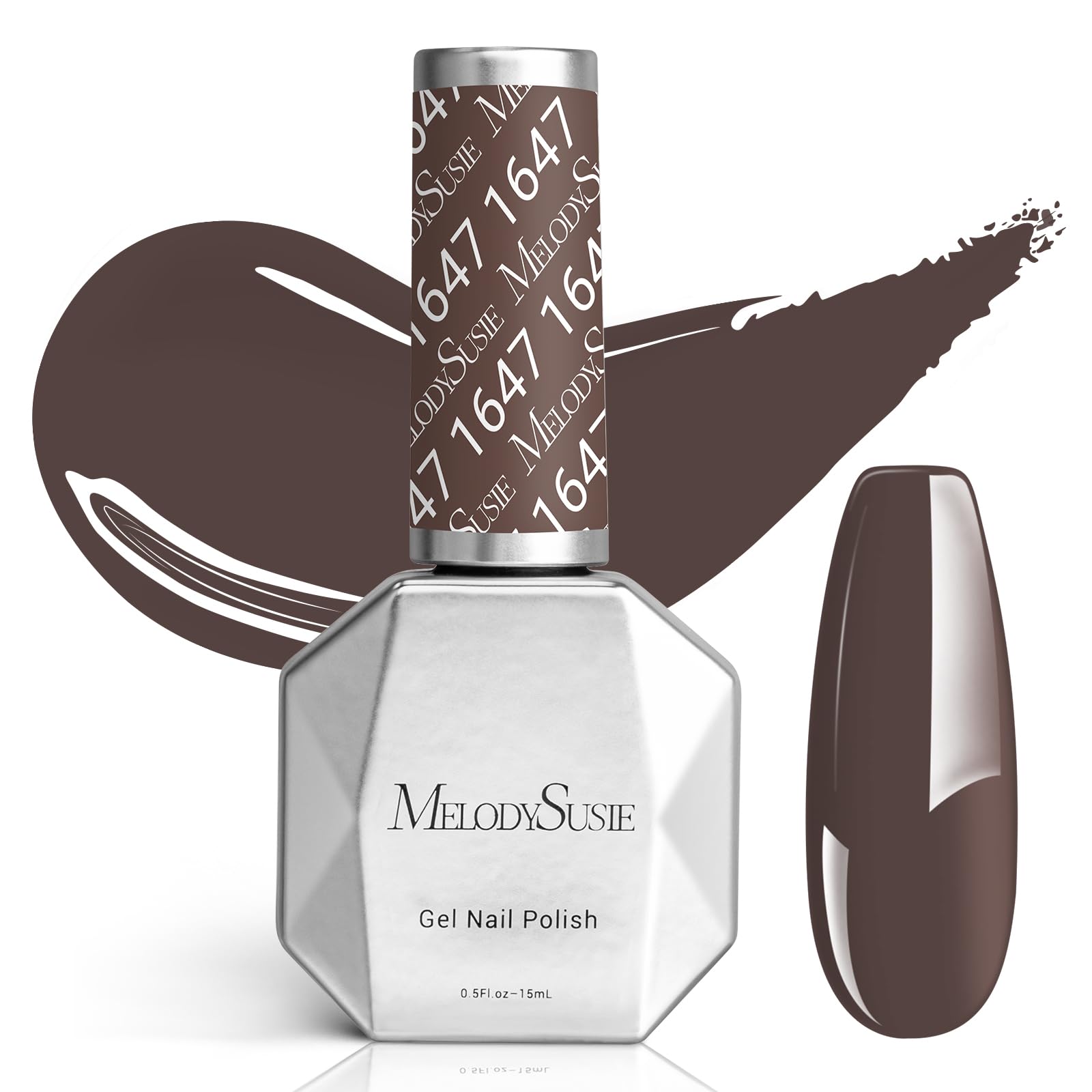 Foto 1 | Esmalte De Uñas Melodysusie Brown Gel 15 Ml Soak Off Uv Led - Venta Internacional.