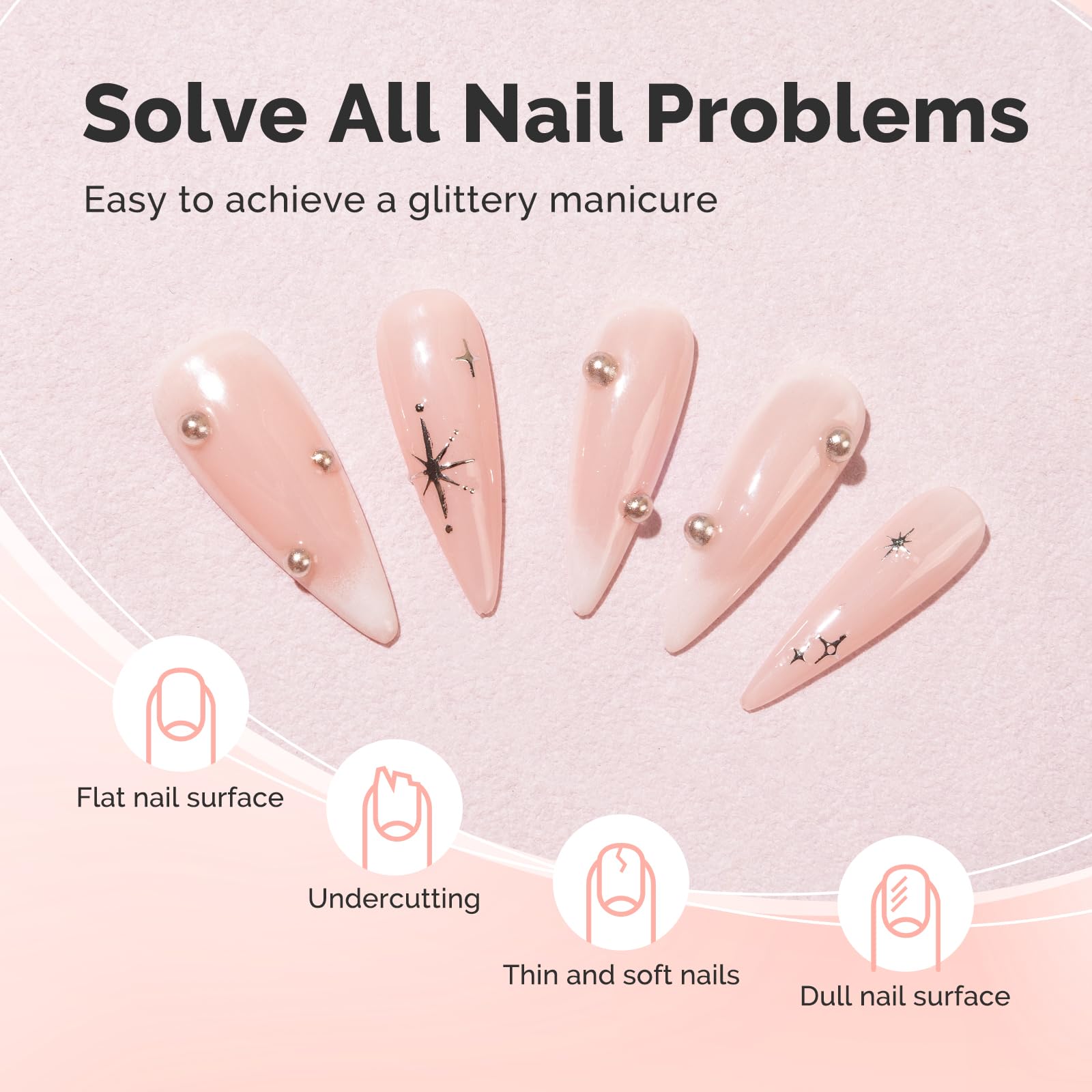 Foto 7 | Gel Base De Uñas Builder Melodysusie Nude Soak Off Uv - Venta Internacional.