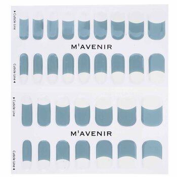 Foto 3 | Adhesivo para Uñas Mavenir Blue Grey Deep French Art-Venta Internacional