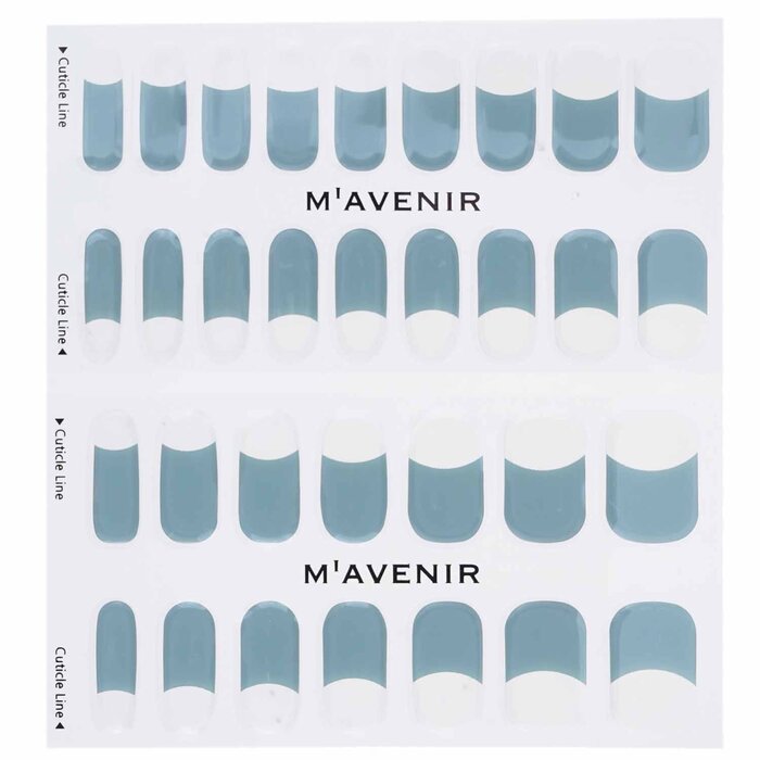 Foto 5 | Adhesivo para Uñas Mavenir Blue Grey Deep French Art-Venta Internacional