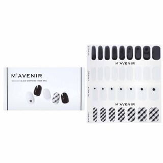 Foto 1 | Adhesivo para Uñas Mavenir White Black Shepherd Check Nail Art-Venta Internacional