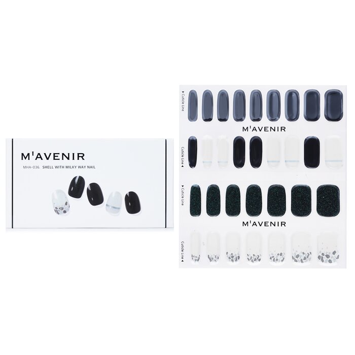 Adhesivo para Uñas Mavenir Shell With Milky Way Black-Venta Internacional