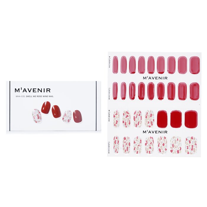 Adhesivo para Uñas Mavenir Shell We Rose Wine Red-Venta Internacional