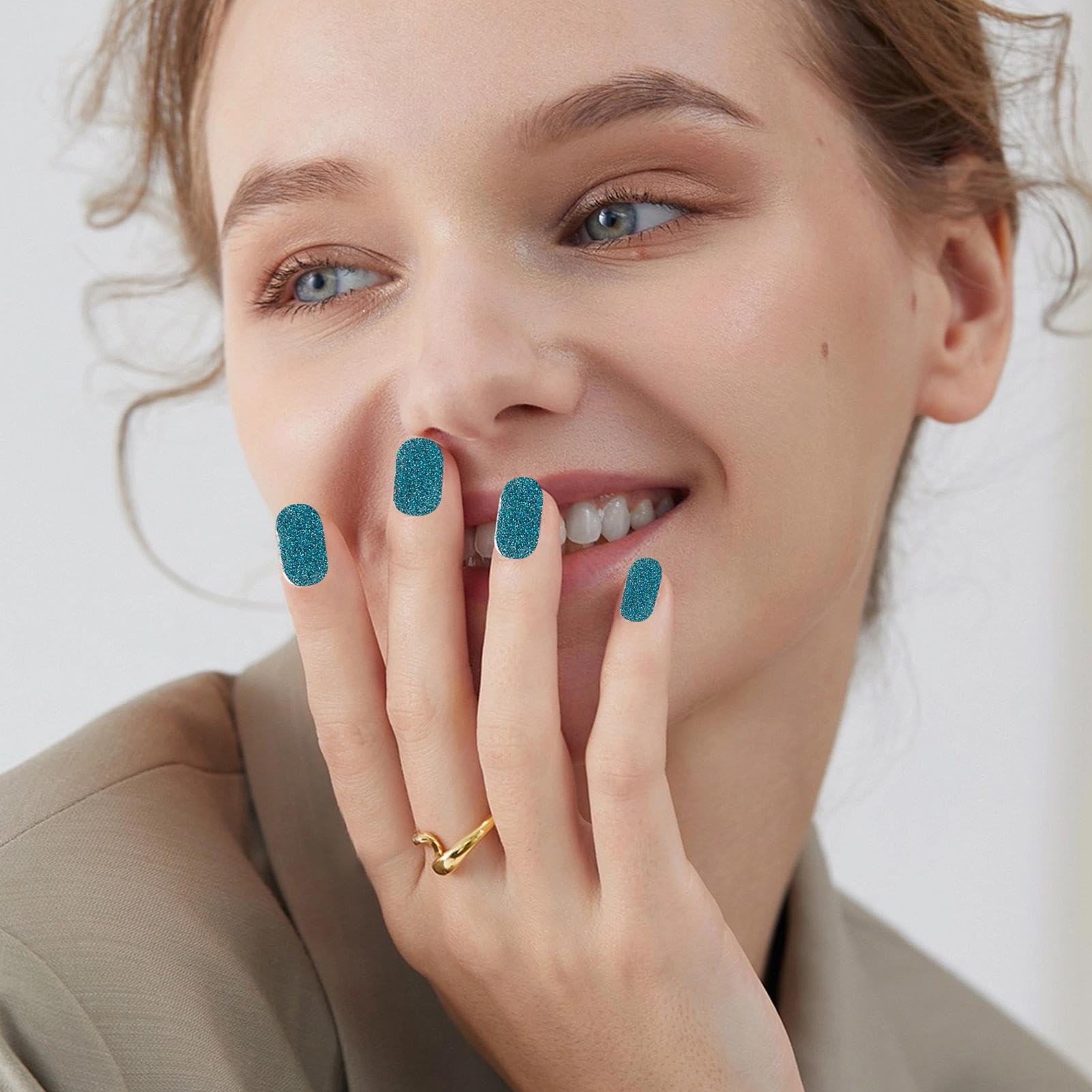 Foto 4 pulgar | Tiras De Esmalte De Uñas En Gel Semicurado Con Lima De Uñas Y Pegatinas - Venta Internacional.