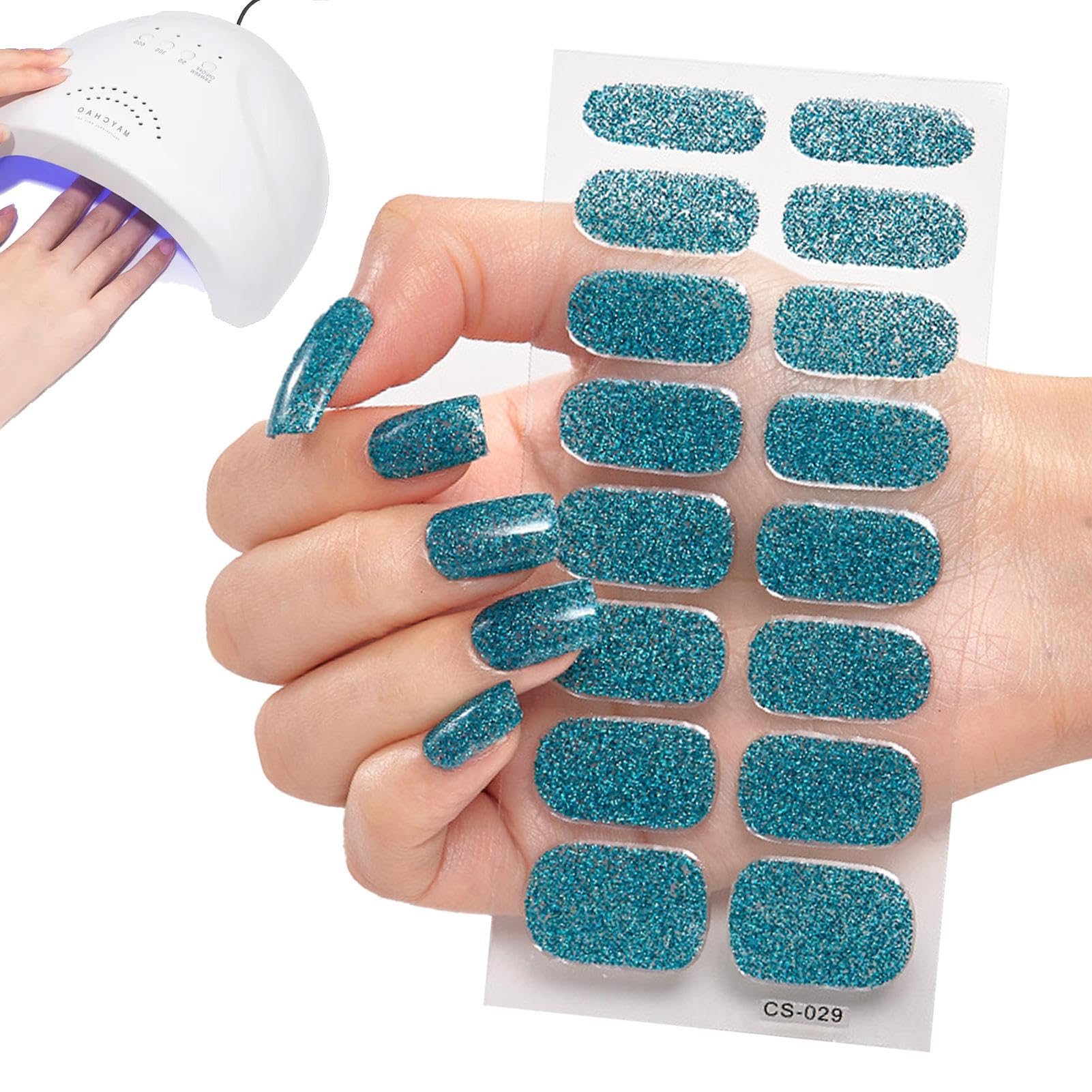 Foto 7 pulgar | Tiras De Esmalte De Uñas En Gel Semicurado Con Lima De Uñas Y Pegatinas - Venta Internacional.