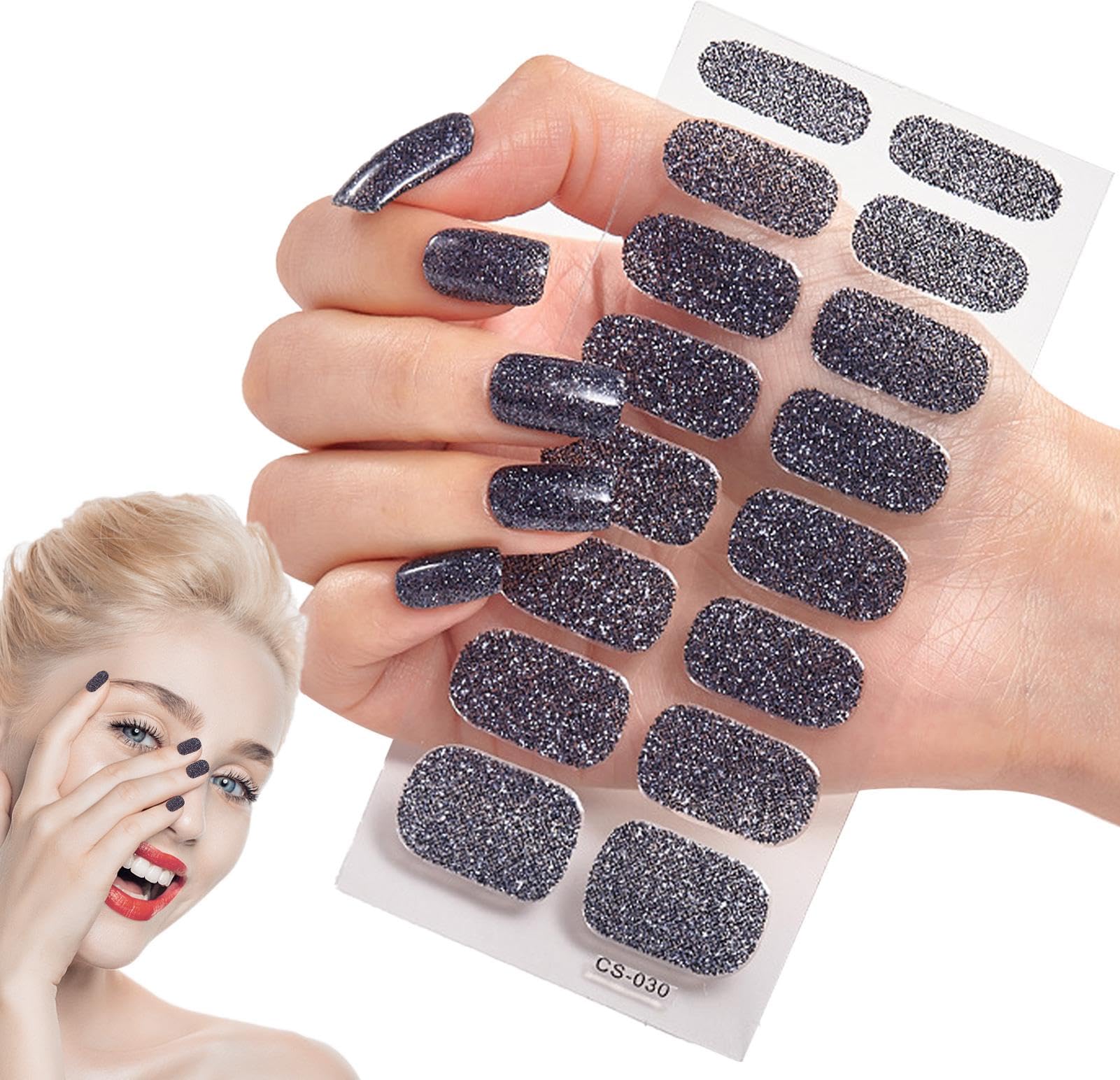 Foto 8 pulgar | Tiras De Esmalte De Uñas En Gel Semicurado Con Lima De Uñas Y Pegatinas - Venta Internacional.