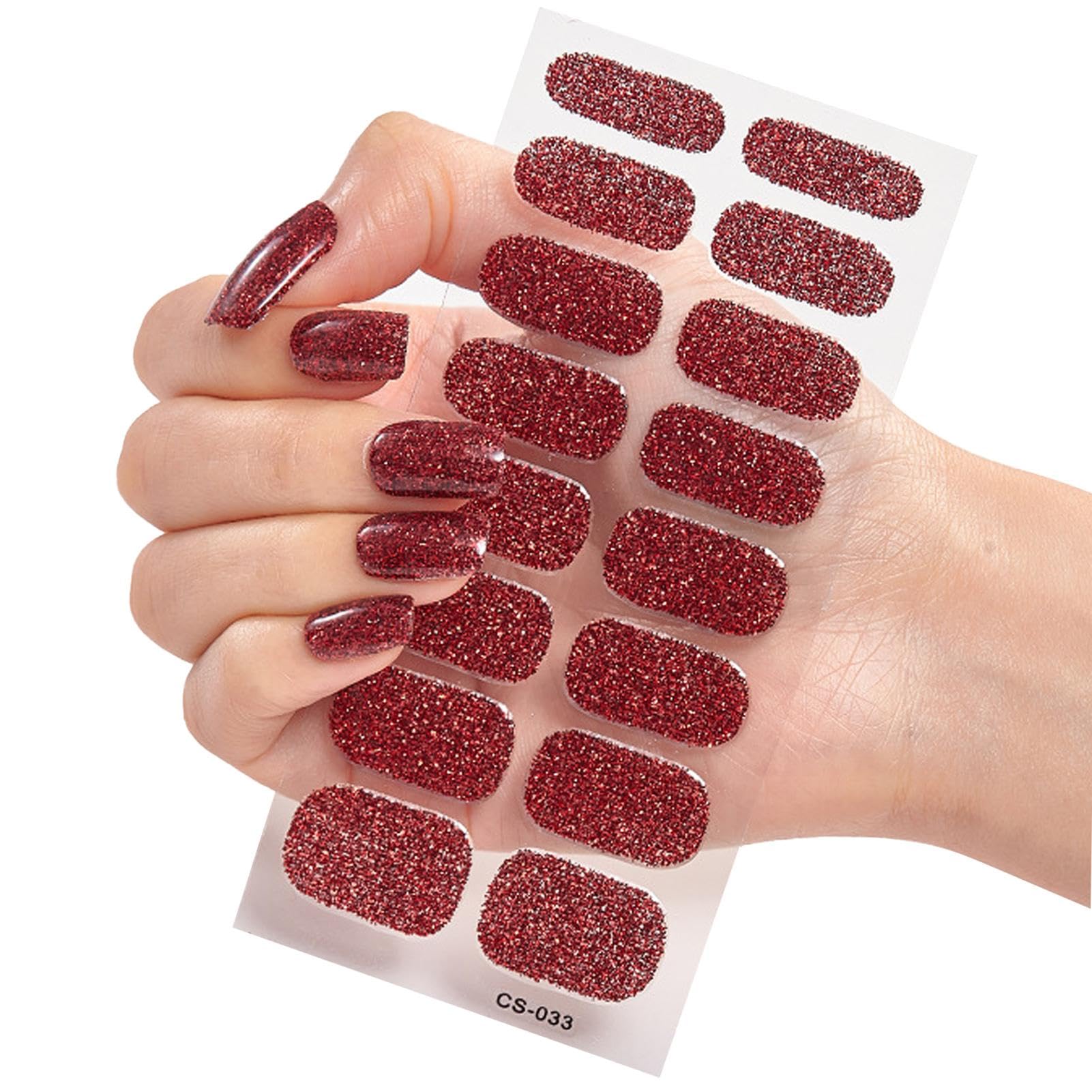 Foto 2 pulgar | Tiras De Esmalte De Uñas En Gel Semicurado Con Lima De Uñas Y Pegatinas - Venta Internacional.