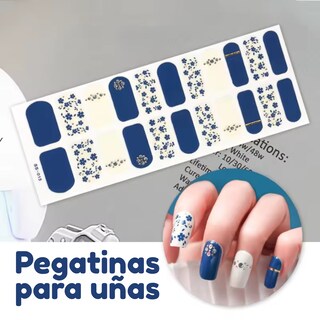 Foto 2 | Nail Art Decoración 4 Plantillas Pegatinas Uñas Diseños Nude