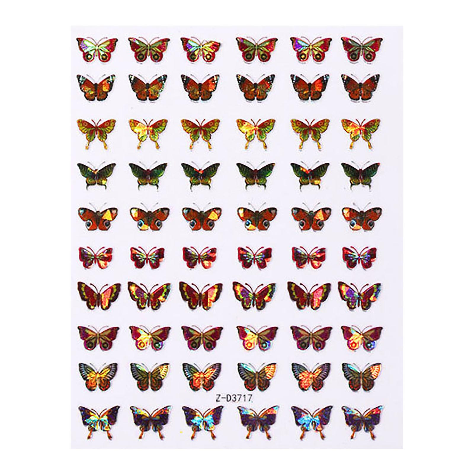 Foto 2 pulgar | Adhesivo Decorativo Para Uñas Huoguo Butterfly 3d Impermeable Para Uñas - Venta Internacional.