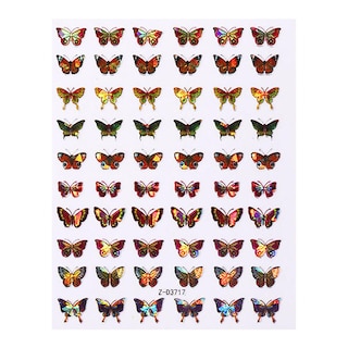Foto 1 | Adhesivo Decorativo Para Uñas Huoguo Butterfly 3d Impermeable Para Uñas - Venta Internacional.