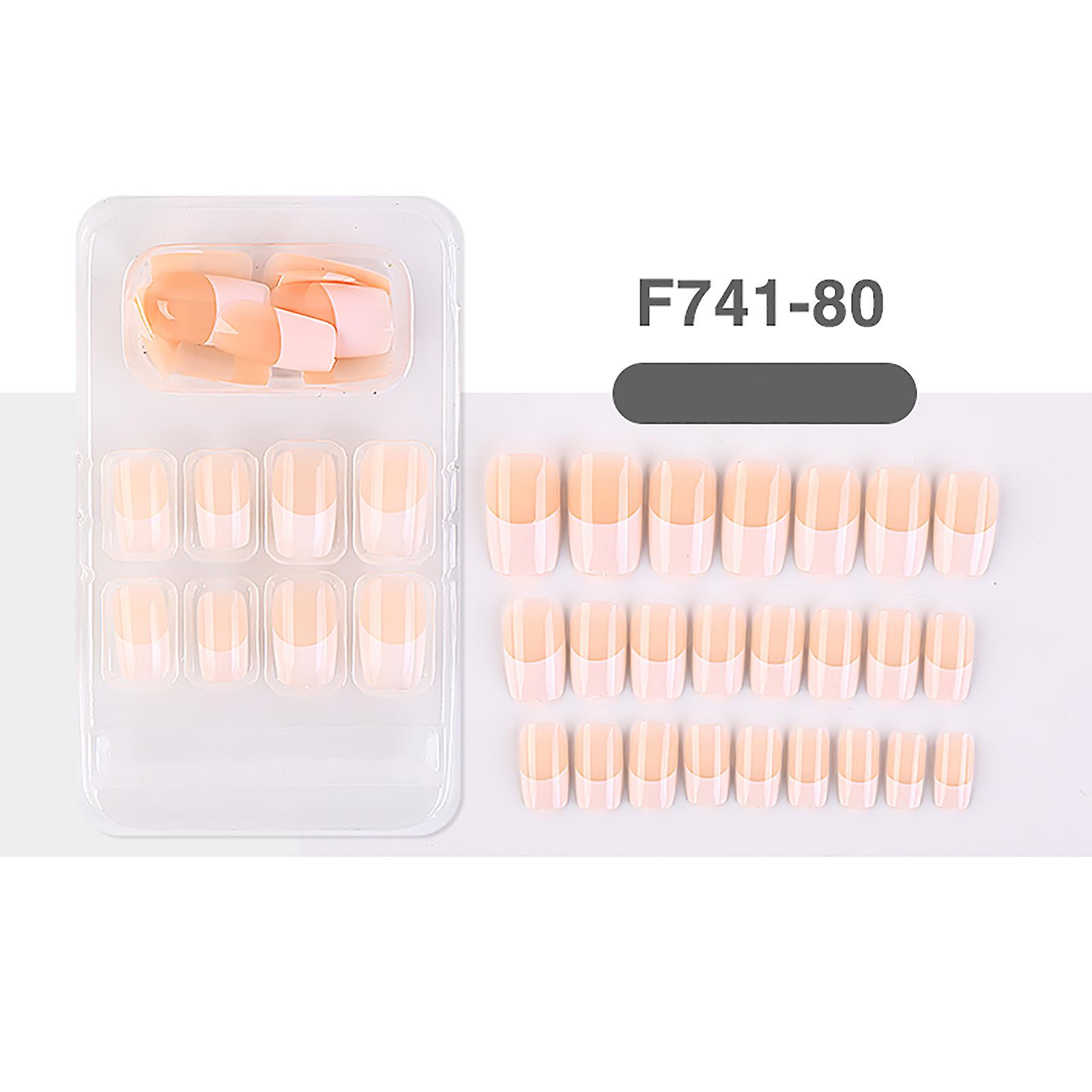Foto 1 | Pegatinas De Uñas Falsas Huoguo  Portátiles  Con Acabado Extraíble - Venta Internacional.