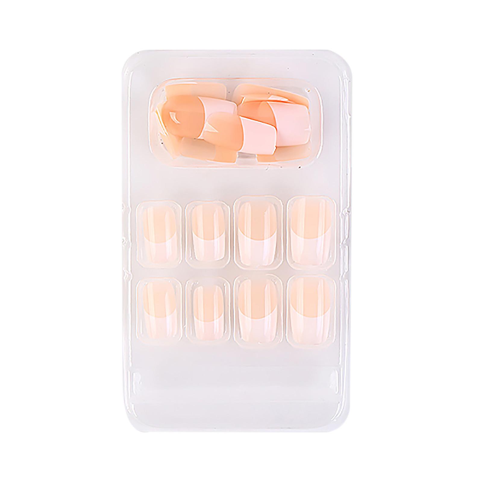 Foto 3 pulgar | Pegatinas De Uñas Falsas Huoguo  Portátiles  Con Acabado Extraíble - Venta Internacional.