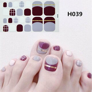 Foto 2 | Pegatinas Impermeables Para Uñas De Pies Para Decoración De Uñas Diy - Venta Internacional.