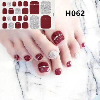 Foto 2 | Pegatinas Para Uñas De Pies Huoguo Impermeables Para Decoración De Bricolaje - Venta Internacional.