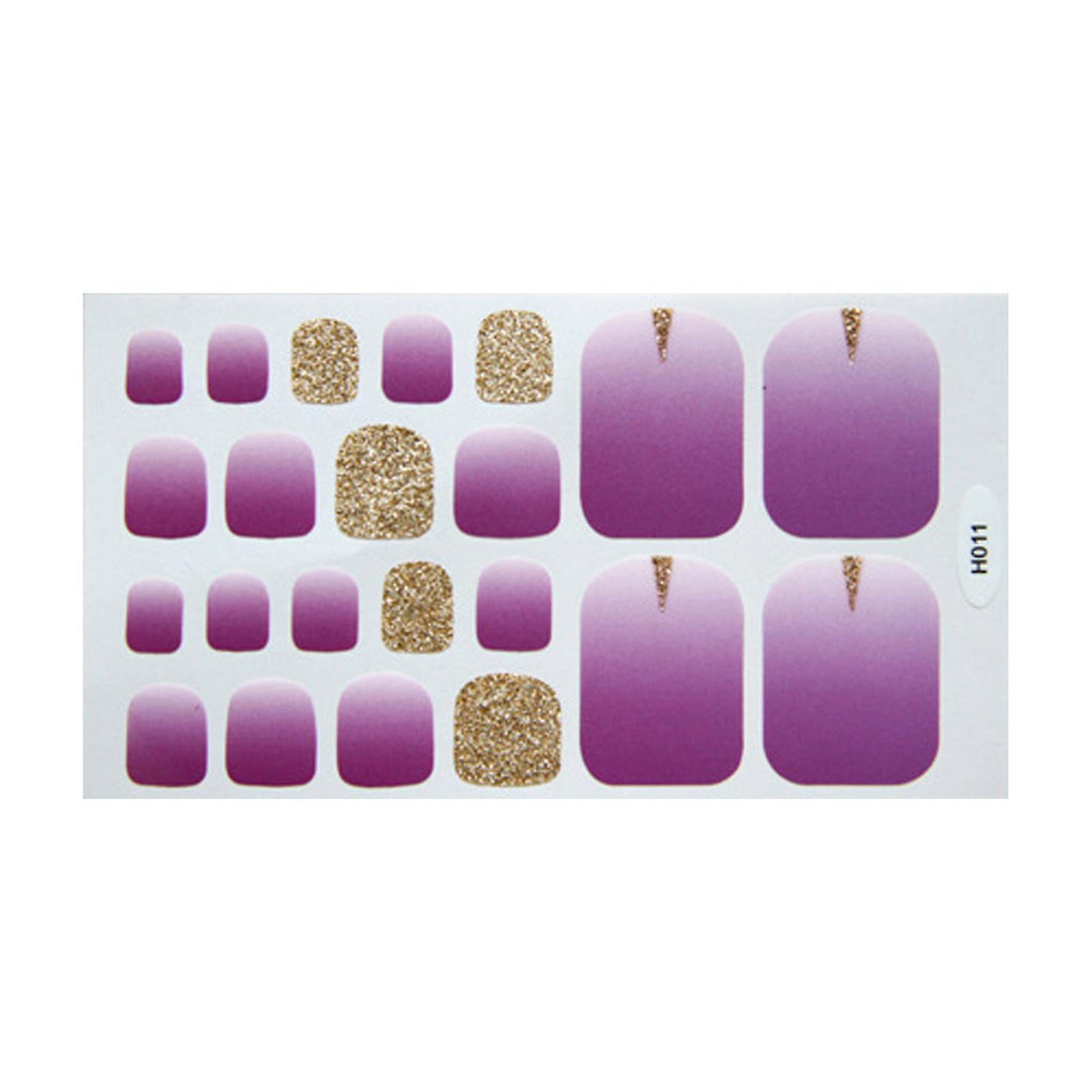 Foto 2 pulgar | Pegatinas Impermeables Para Uñas De Pies Para Decoración De Uñas Diy - Venta Internacional.