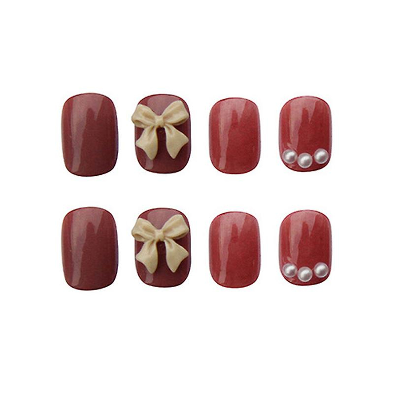Foto 4 | Pasta De Alubias Florecientes Con Forma De Mariposa Y Diamante Fake Nails Huoguo - Venta Internacional.