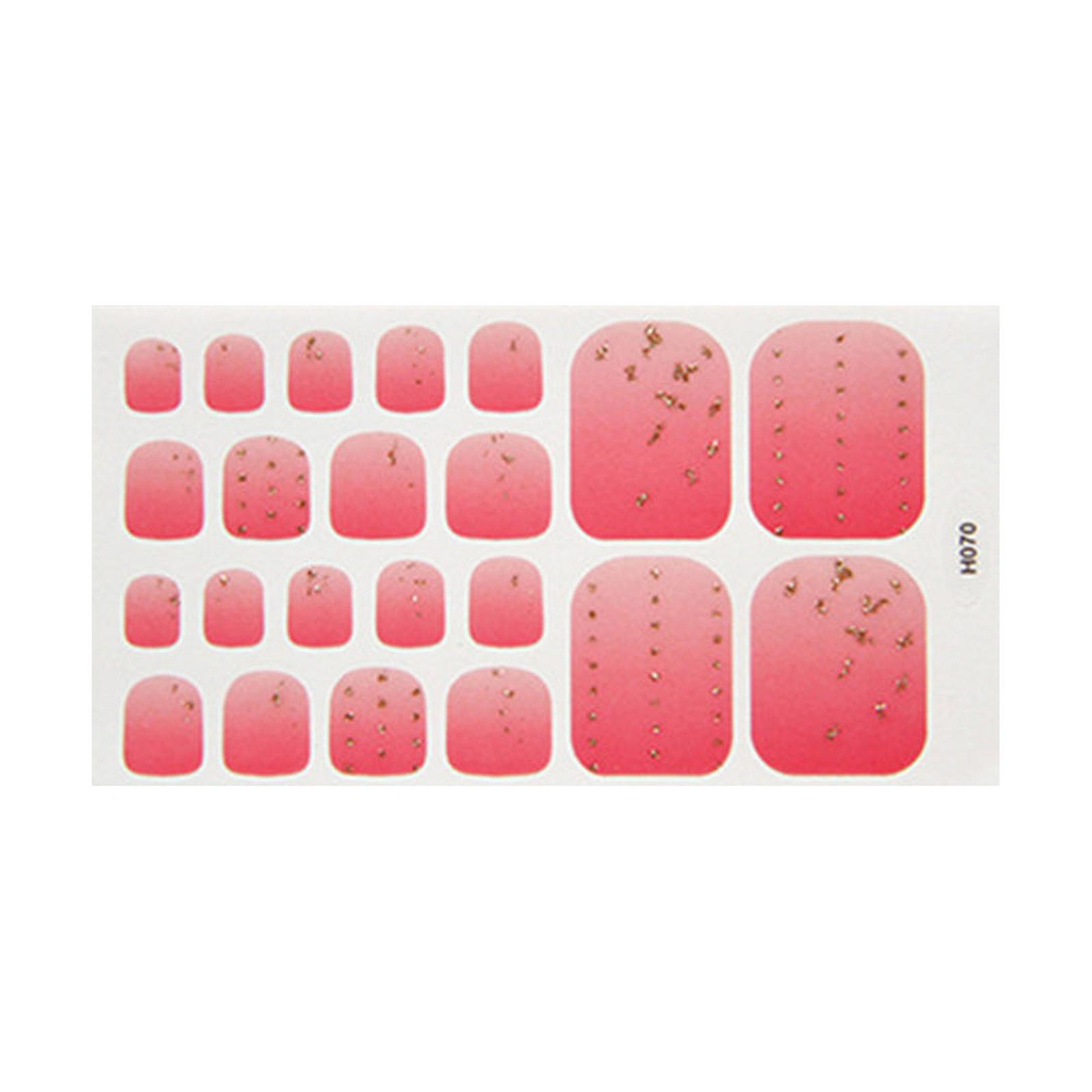 Foto 2 pulgar | Pegatinas Impermeables Para Uñas De Pies Para Decoración De Uñas Diy - Venta Internacional.