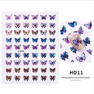 Foto 2 | Adhesivo Decorativo Para Uñas Huoguo Butterfly 3d Impermeable Para Uñas - Venta Internacional.