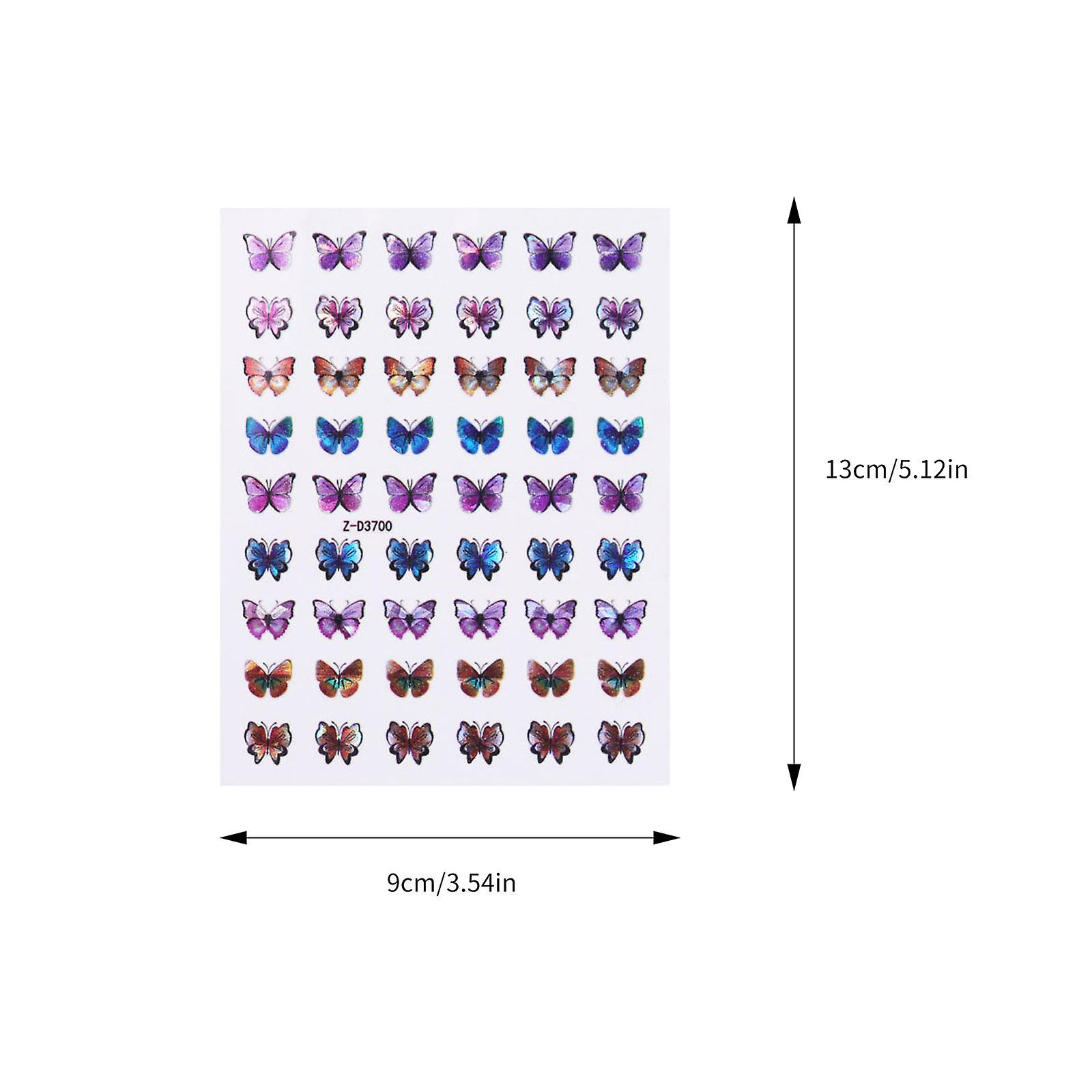 Foto 4 pulgar | Adhesivo Decorativo Para Uñas Huoguo Butterfly 3d Impermeable Para Uñas - Venta Internacional.