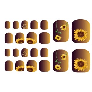 Foto 2 | Pegatinas Para Pies Huoguo Moda Veraniega Con Estampado Hawaiano - Venta Internacional.