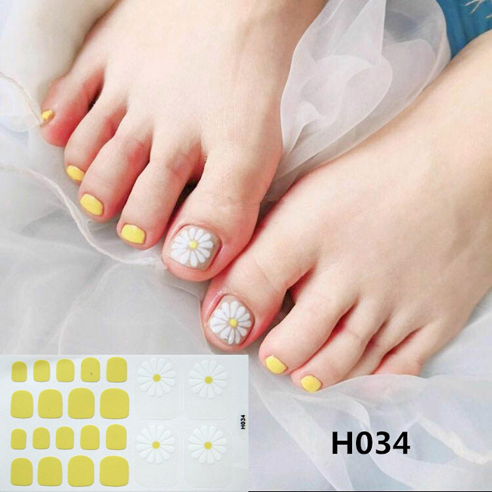 Foto 3 pulgar | Pegatinas Impermeables Para Uñas De Pies Para Decoración De Uñas Diy - Venta Internacional.