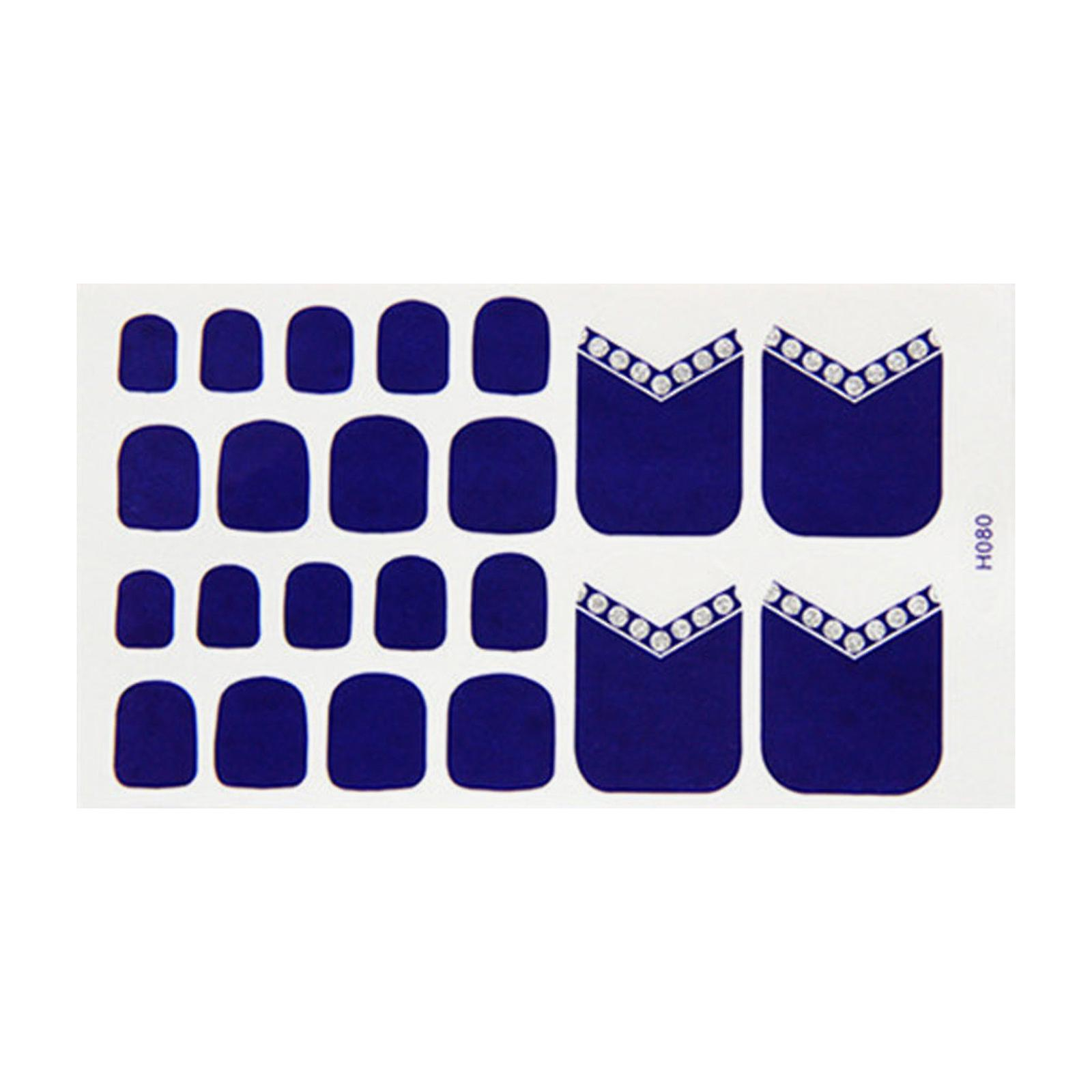 Foto 2 pulgar | Pegatinas Impermeables Para Uñas De Pies Para Decoración De Uñas Diy - Venta Internacional.