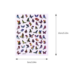 Foto 3 | Adhesivo Decorativo Para Uñas Huoguo Butterfly 3d Impermeable Para Uñas - Venta Internacional.