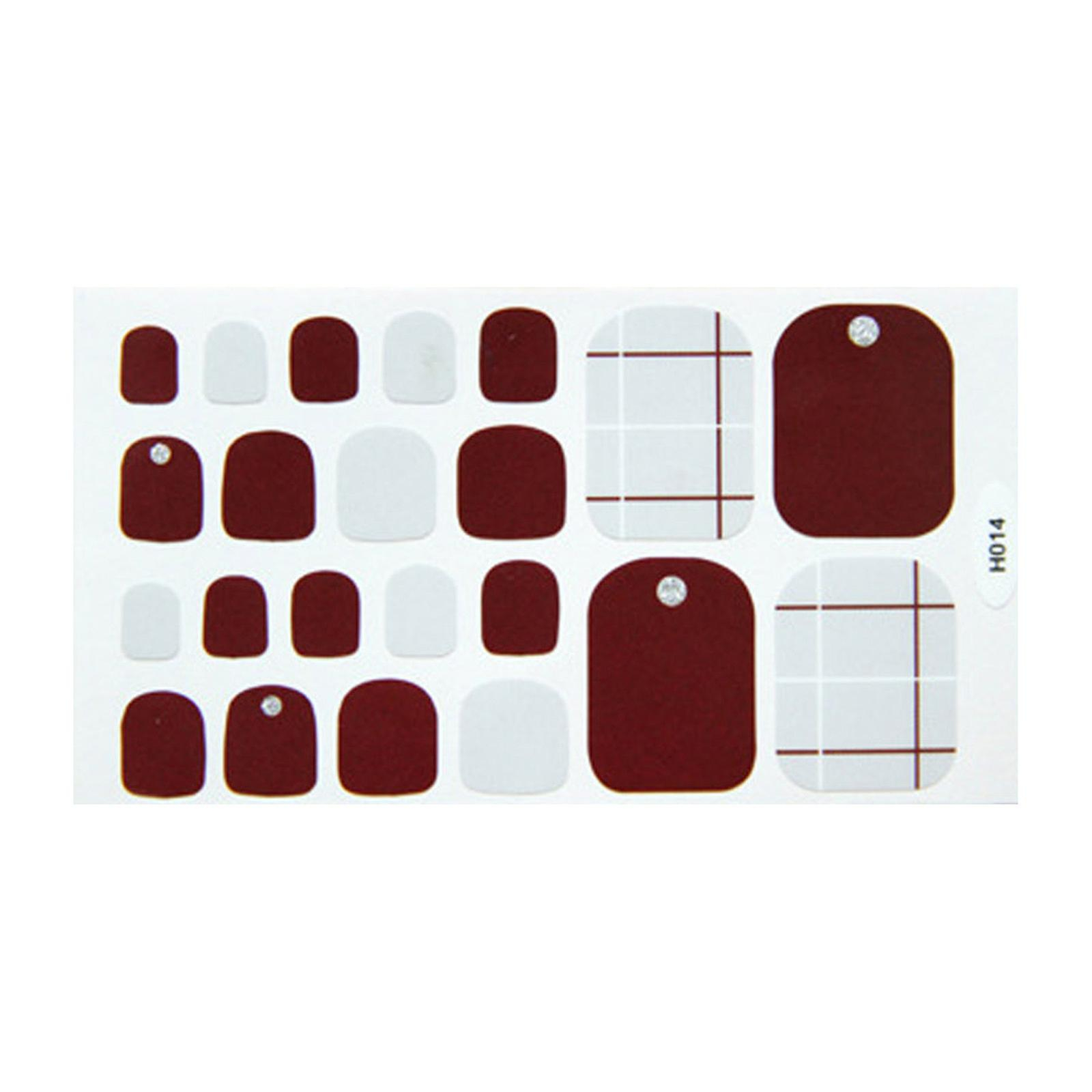 Foto 2 pulgar | Pegatinas Para Uñas De Pies Huoguo  Impermeables  Para Decoración De Bricolaje - Venta Internacional.