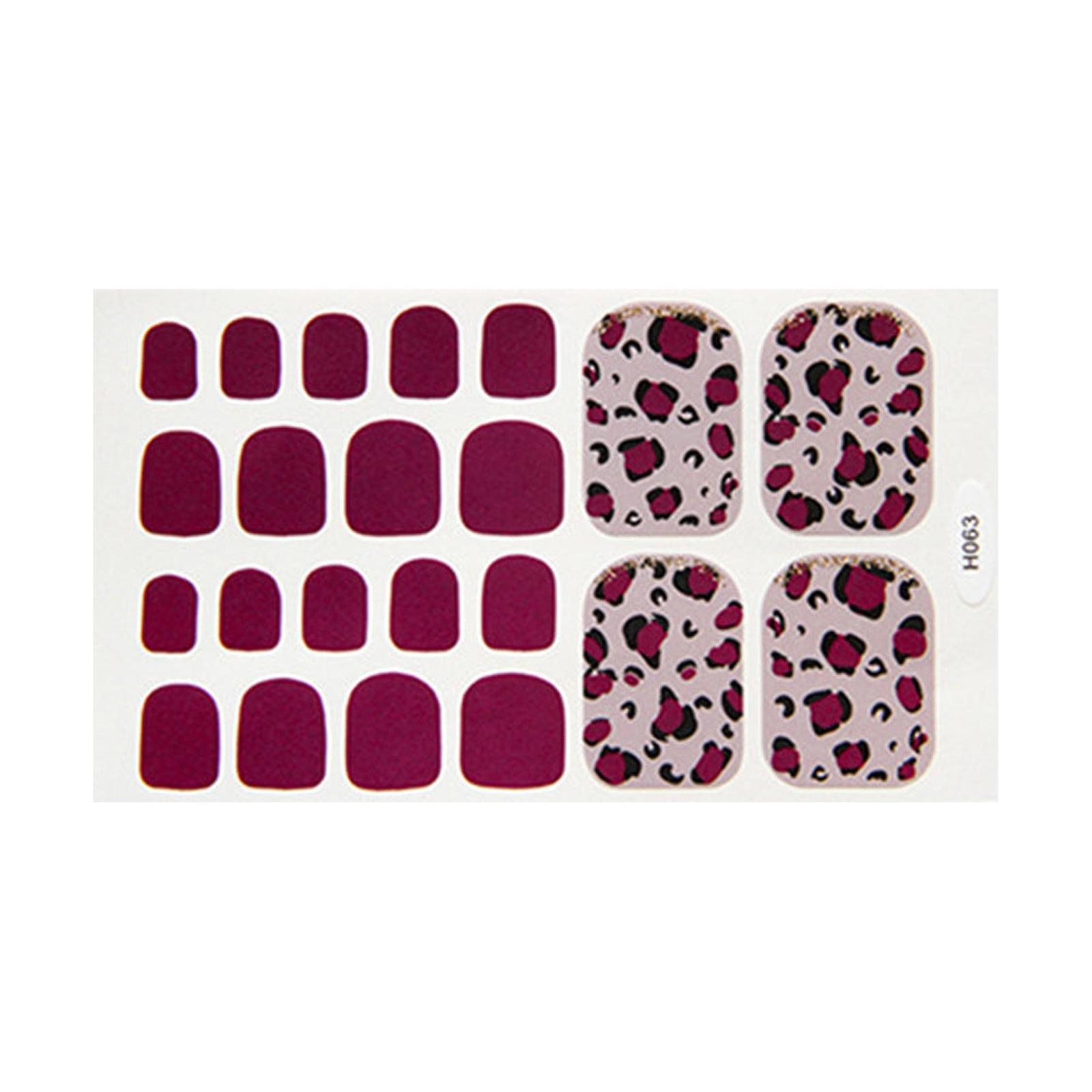 Foto 1 | Pegatinas Para Uñas De Pies Huoguo  Impermeables  Para Decoración De Bricolaje - Venta Internacional.
