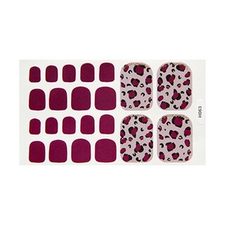 Foto 1 | Pegatinas Para Uñas De Pies Huoguo Impermeables Para Decoración De Bricolaje - Venta Internacional.