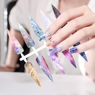 Foto 1 | Adhesivos Transferibles Para Uñas Huoguo Marble 10 Rollos Con Caja - Venta Internacional.