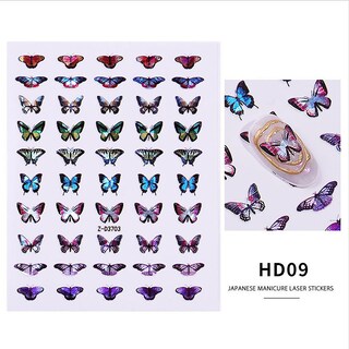 Foto 1 | Adhesivo Decorativo Para Uñas Huoguo Butterfly 3d Impermeable Para Uñas - Venta Internacional.
