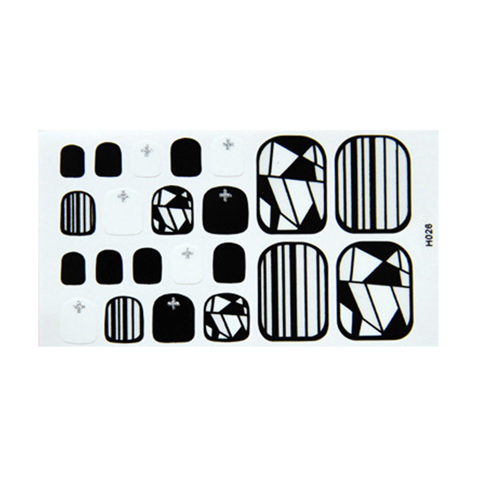 Foto 2 pulgar | Pegatinas Impermeables Para Uñas De Pies Para Decoración De Uñas Diy - Venta Internacional.