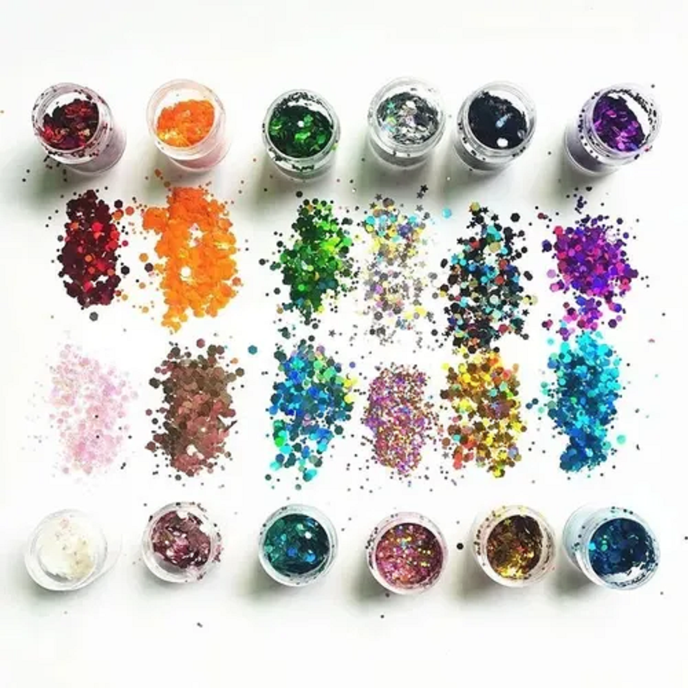 Foto 2 | Lentejuelas de Uñas con Brillo de 12 pz Multicolor