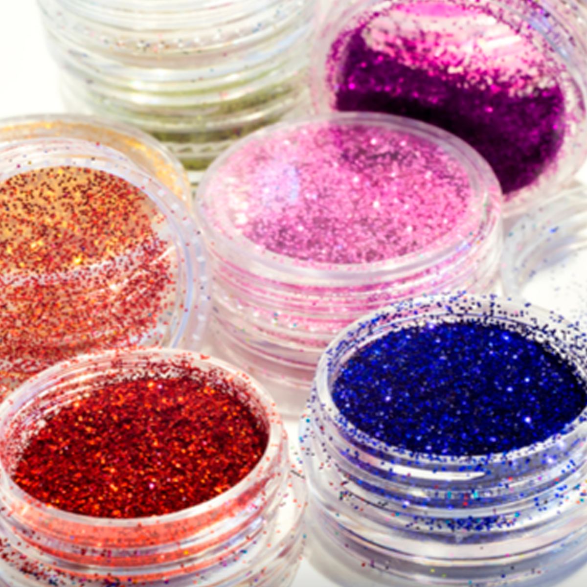 Foto 8 | Decoración de Uñas Glitter 48 Piezas