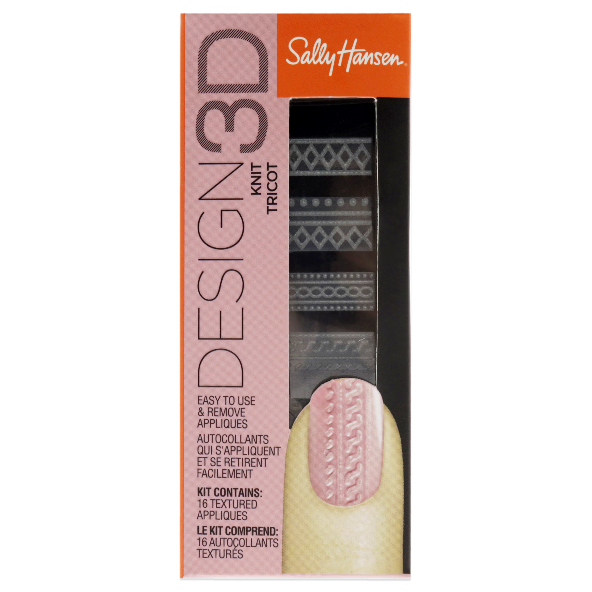 Adhesivo De Uñas 3d Knit By Sally Hansen 310 - Venta Internacional.