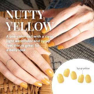 Foto 2 | Tiras De Gel Para Uñas Mavenir, Semicuradas, Color Amarillo Nuez - Venta Internacional.
