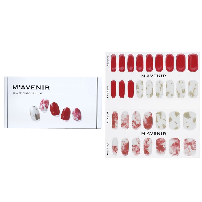 Adhesivo Para Uñas Vino Splash Red - Venta Internacional