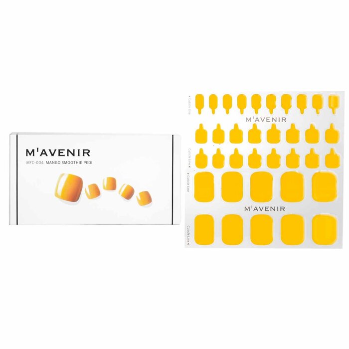 Adhesivo para Uñas Mavenir Yellow Mango Smoothie Pedi - Venta Internacional