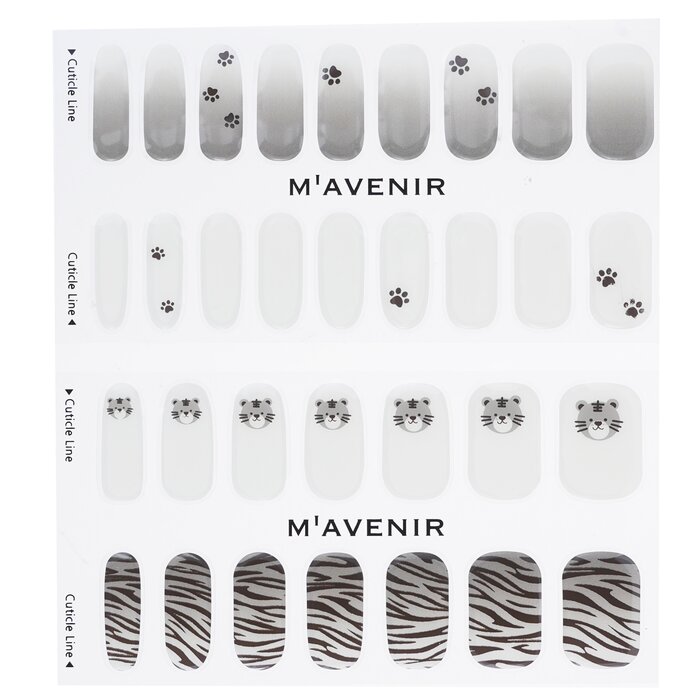 Foto 6 pulgar | Adhesivo para Uñas Mavenir Con Estampado De Tigre Punch Nail - Venta Internacional