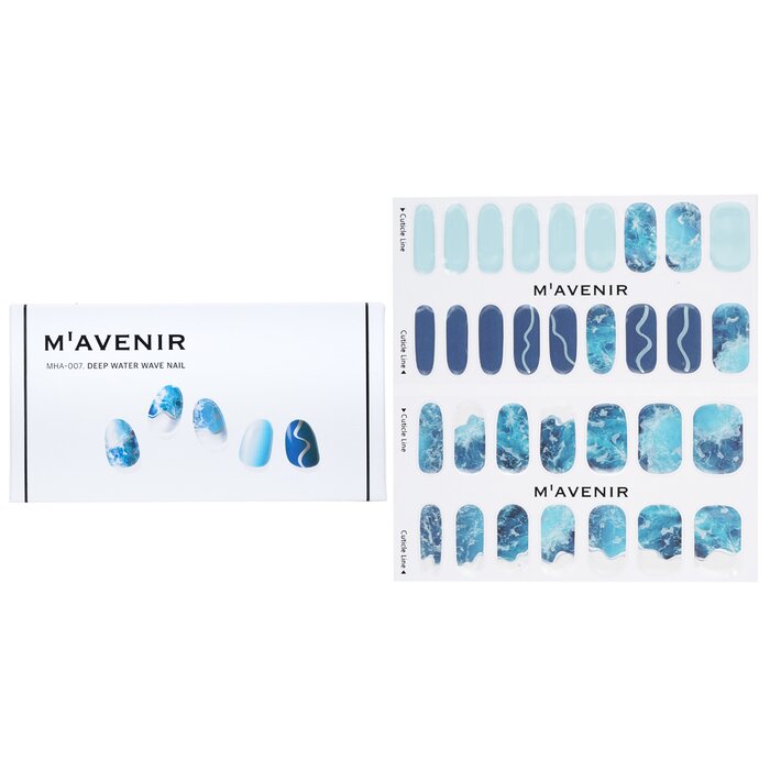 Foto 2 pulgar | Adhesivo para Uñas Mavenir Deep Water Wave Blue - Venta Internacional