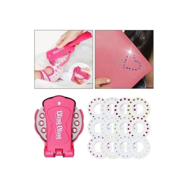 Foto 5 pulgar | Decoración Para Cabello Y Accesorios Diamond Bling Con 180 Diamantes - Venta Internacional.