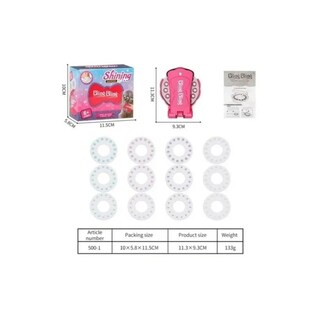 Foto 5 | Decoración Para Cabello Y Accesorios Diamond Bling Con 180 Diamantes - Venta Internacional.