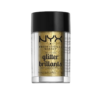 Foto 1 | Maquillaje Profesional Glitter Nyx Para Rostro Y Cuerpo, Color Dorado - Venta Internacional.