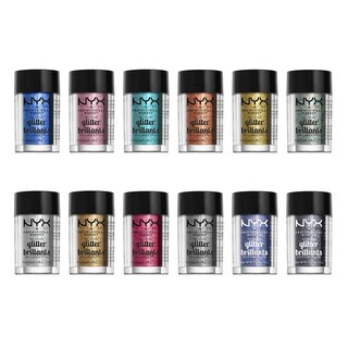 Foto 4 | Maquillaje Profesional Glitter Nyx Para Rostro Y Cuerpo, Color Dorado - Venta Internacional.
