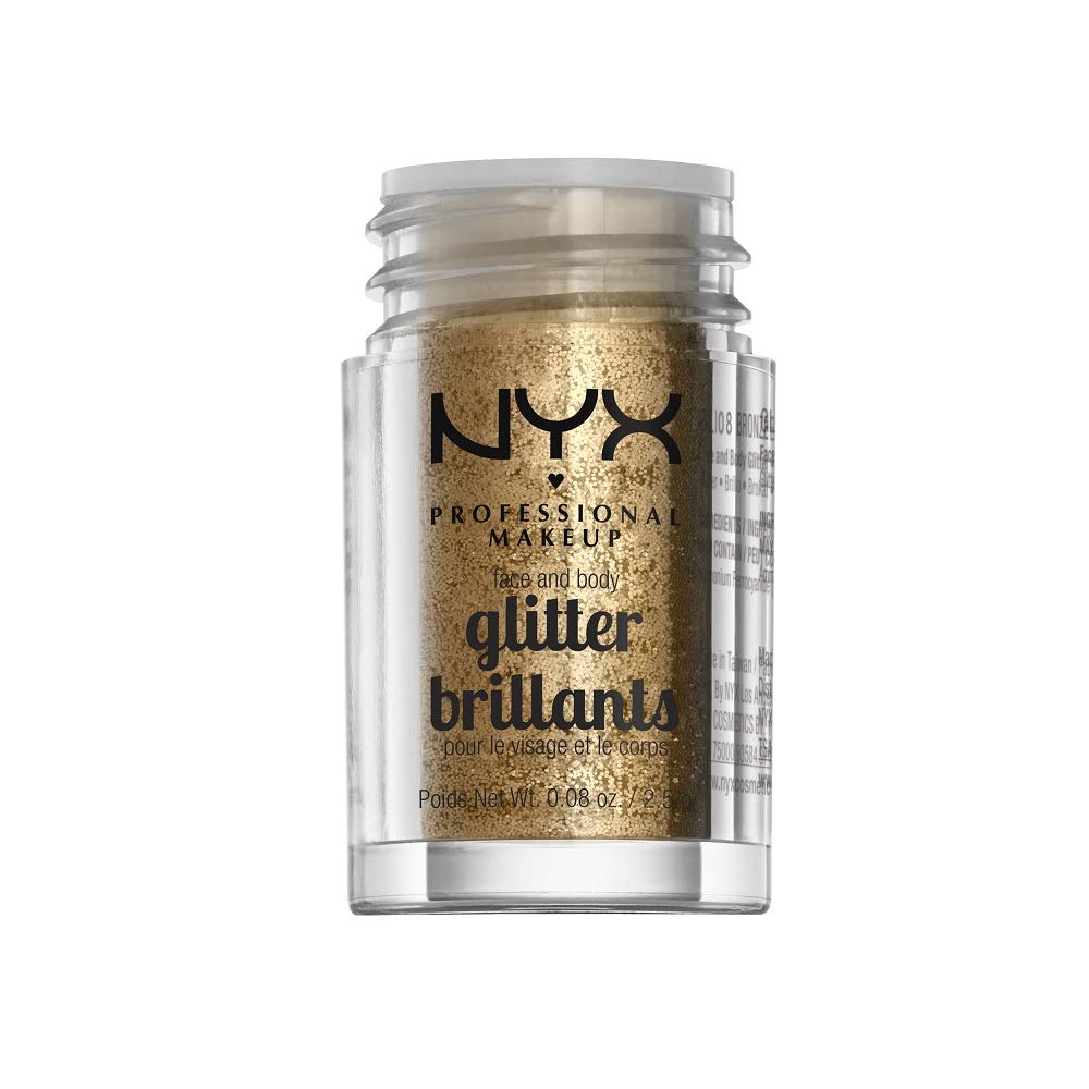 Foto 3 pulgar | Glitter Nyx Professional Makeup Face & Body Bronze - Venta Internacional.