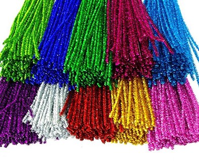 Foto 1 | Limpiapipas Carykon Con Purpurina, 30 Cm, 100 Unidades, Multicolor - Venta Internacional.