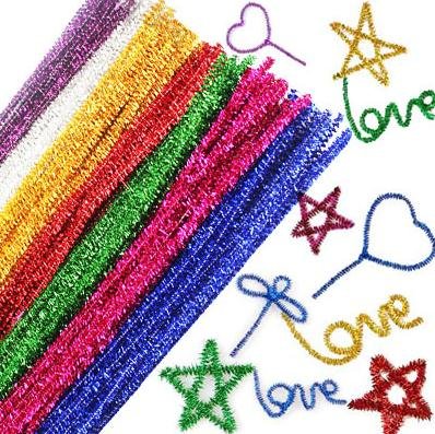 Foto 3 pulgar | Limpiapipas Carykon Con Purpurina, 30 Cm, 100 Unidades, Multicolor - Venta Internacional.