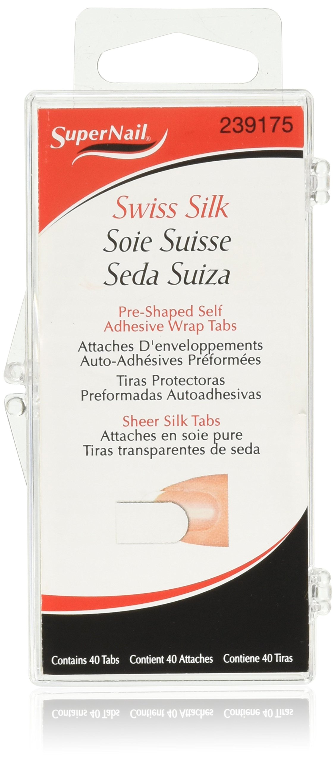 Foto 1 | Etiquetas Autoadhesivas Supernail Para Envolver Seda Para Uñas, 40 Unidades - Venta Internacional.
