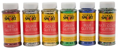 Foto 1 | Glitter School Smart Craft, 120 Ml, Colores Surtidos, Paquete De 6 - Venta Internacional.